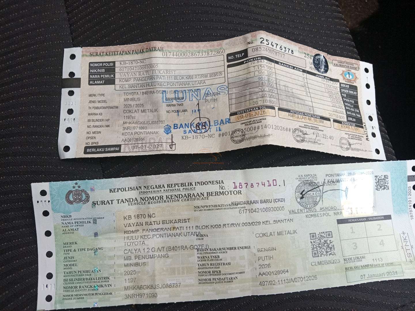 TOYOTA CALYA 1.2 G A/T