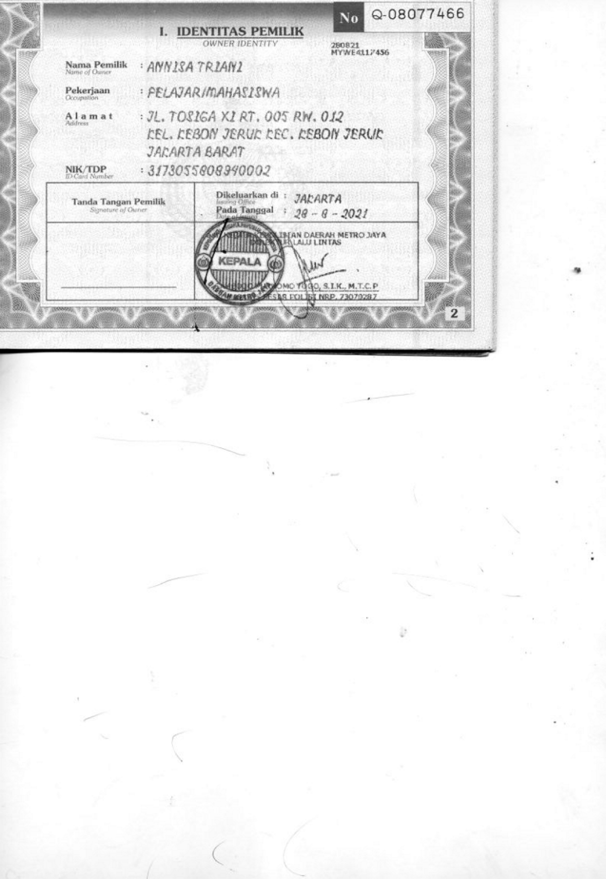 HONDA JAZZ GK5 1.5 RS