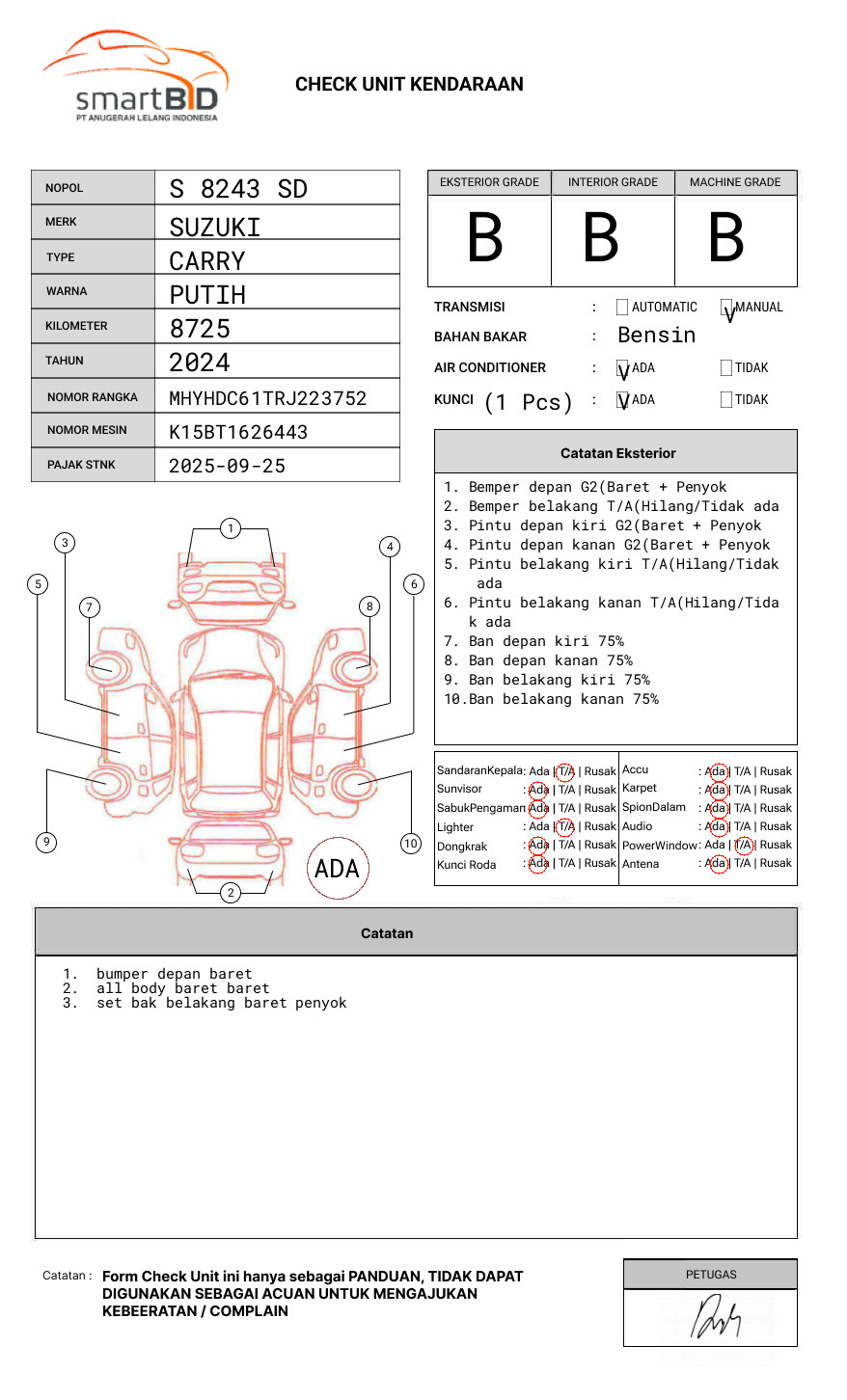 SUZUKI  CARRY  CX PICK UP
