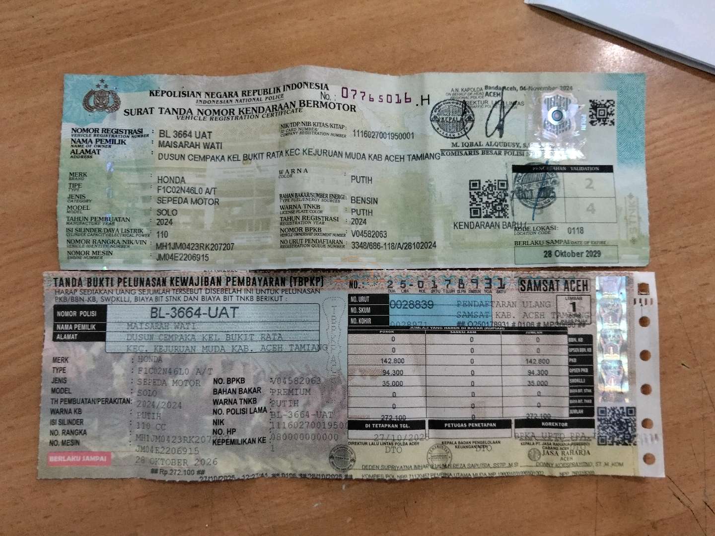 HONDA SCOOPY PRESTIGE