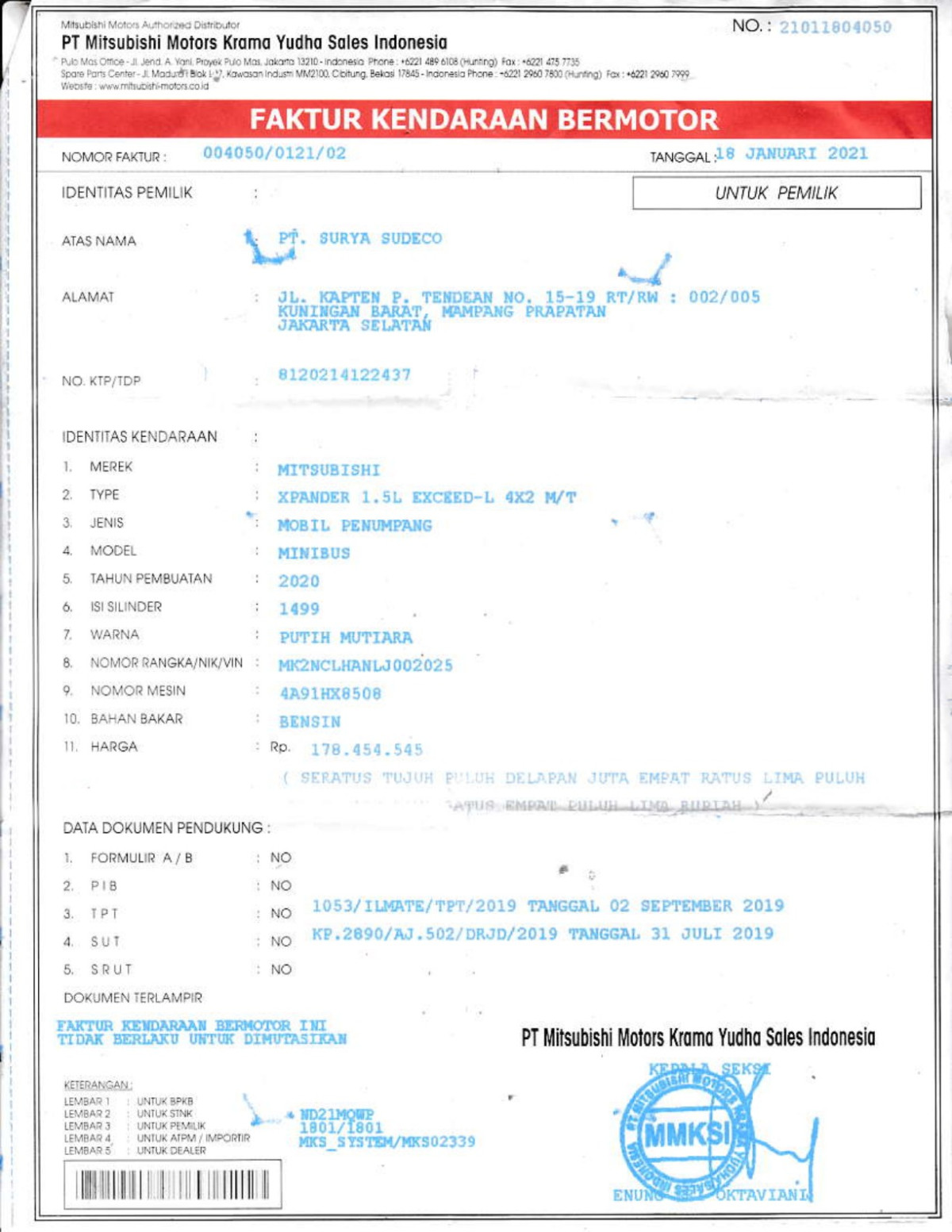 MITSUBISHI XPANDER 1.5L EXCEED