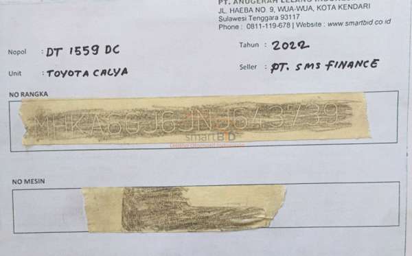 TOYOTA CALYA 1.2 G M/T