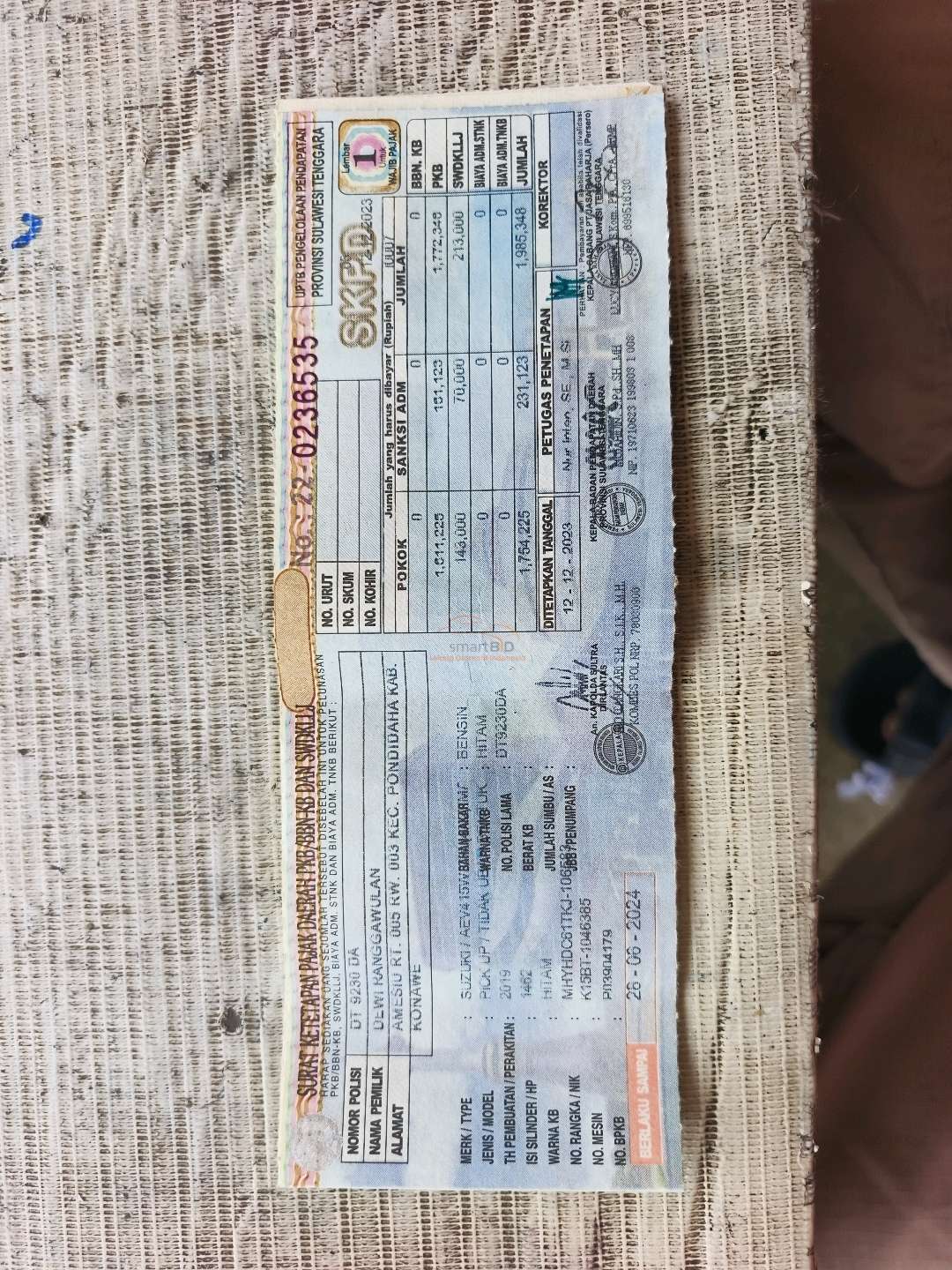 SUZUKI  CARRY  CX PICK UP