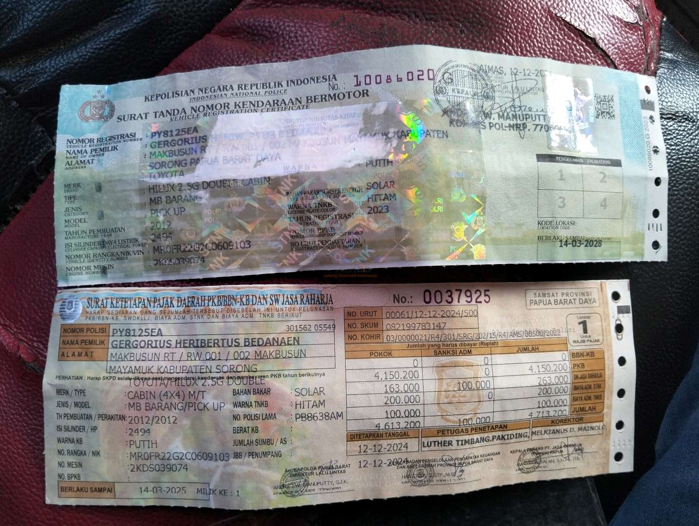 TOYOTA HILUX 2.5 G DC 4X4