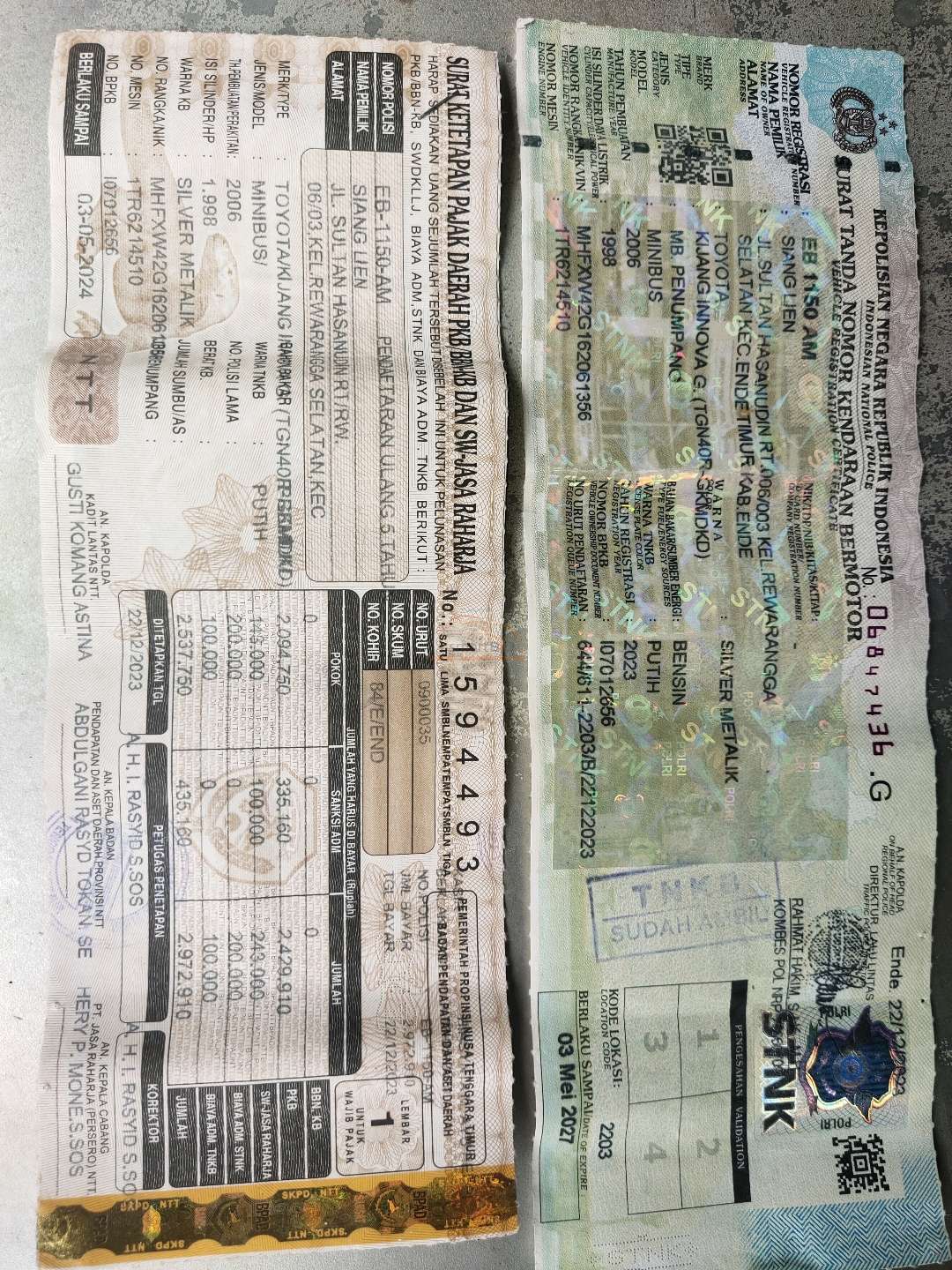 TOYOTA KIJANG INNOVA G