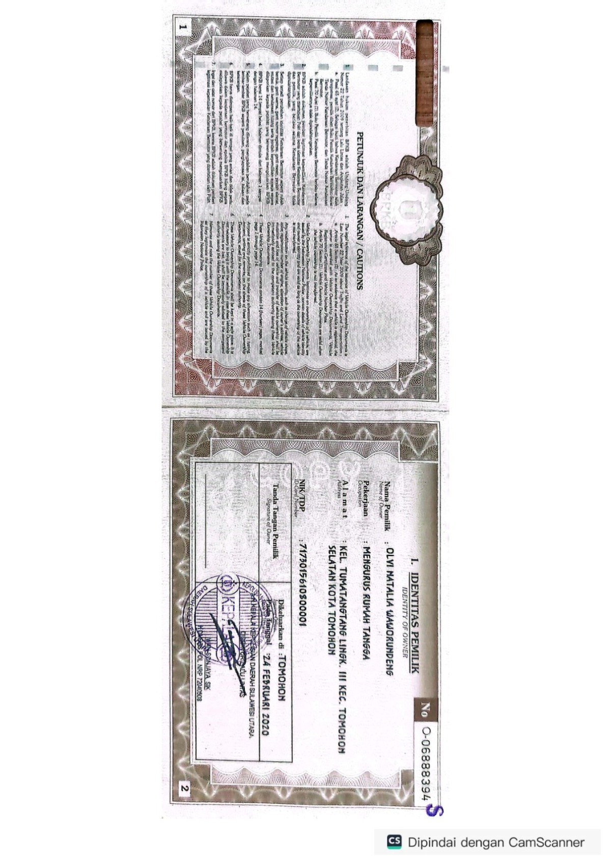 WULING CONFERO 1.5 (4X2)