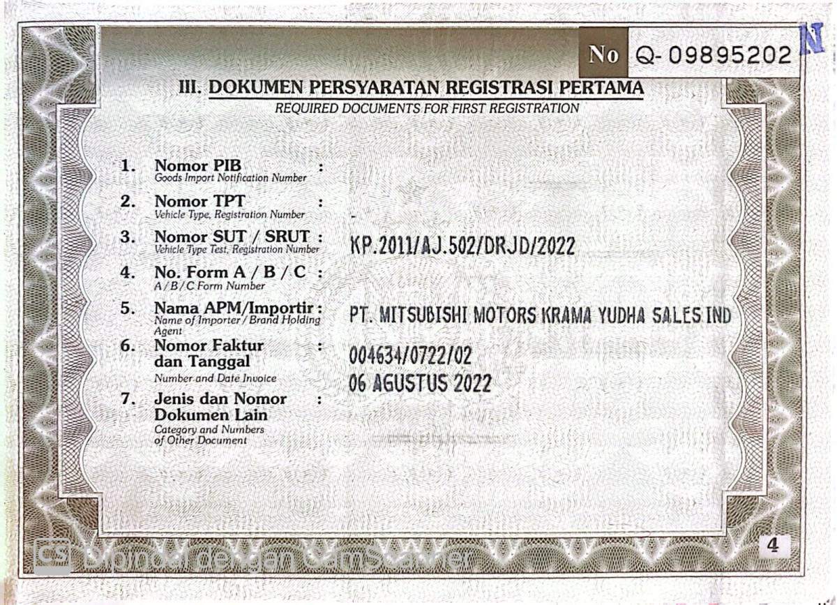 MITSUBISHI PAJERO SPORT 2.5L GLX (4X4)