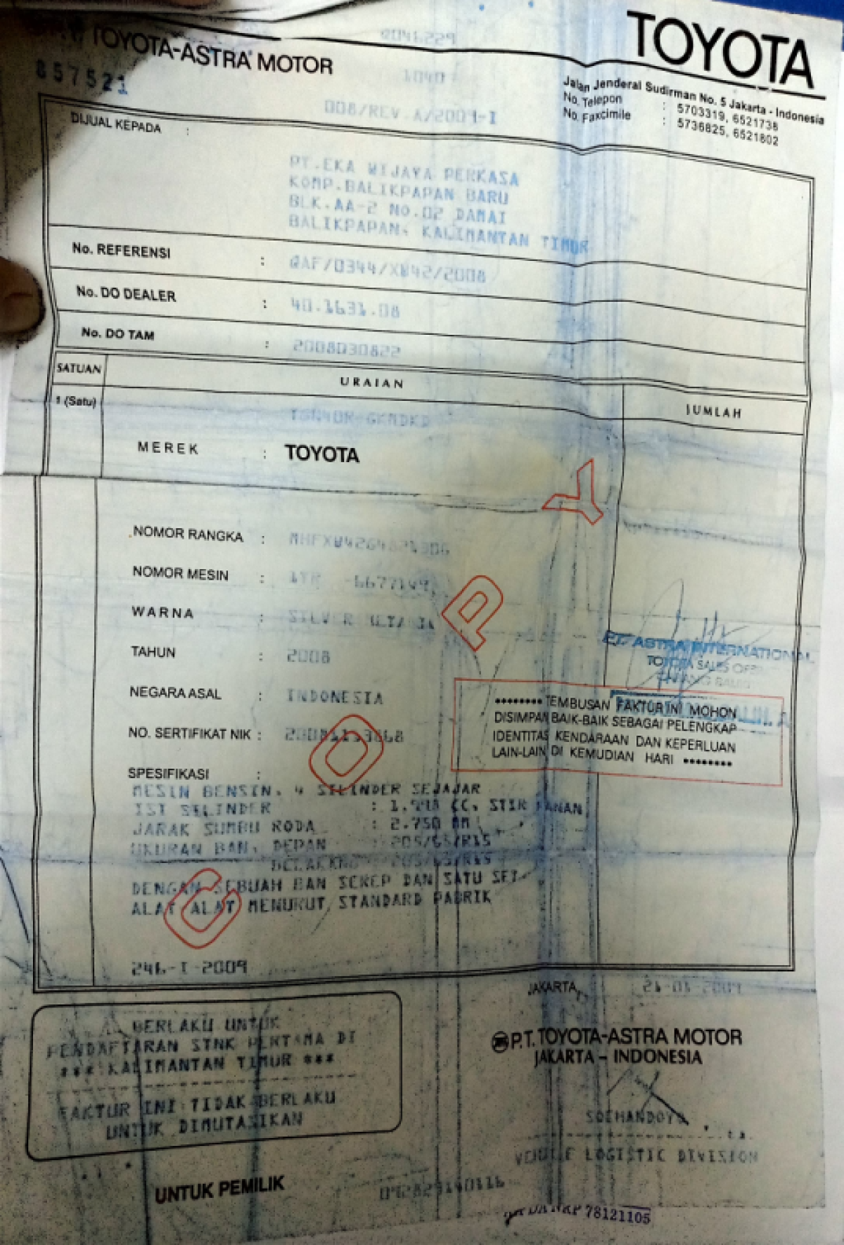 TOYOTA  KIJANG  INNOVA G