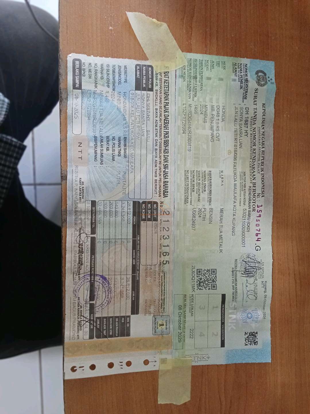 HONDA DG48 1.5 RS CVT