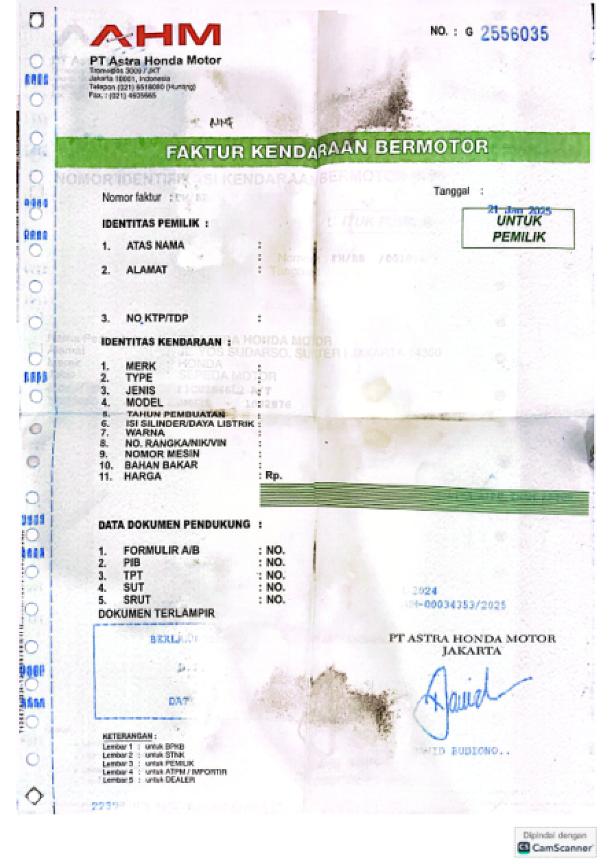 HONDA SCOOPY PRESTIGE