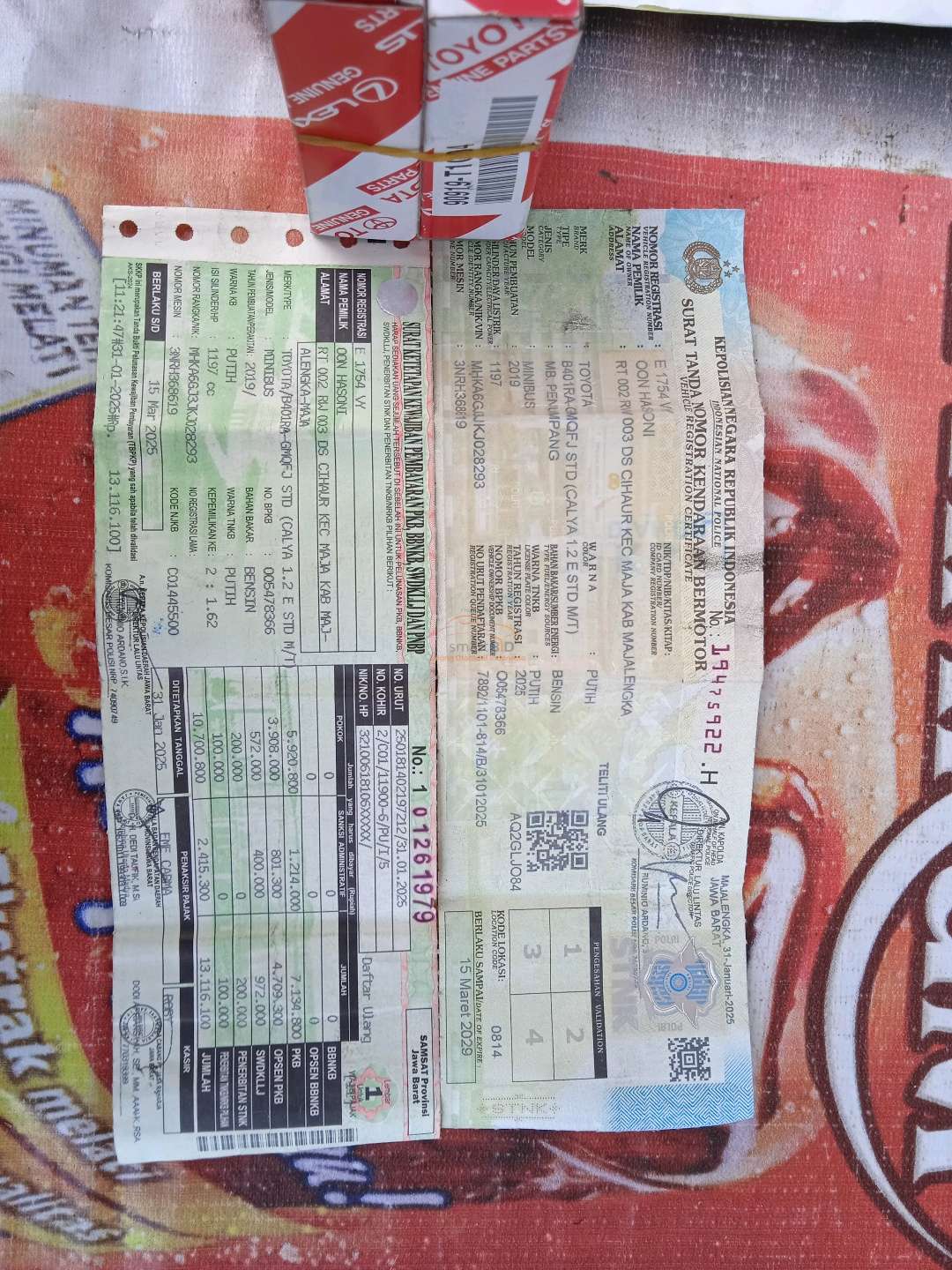 TOYOTA CALYA 1.2 E STD