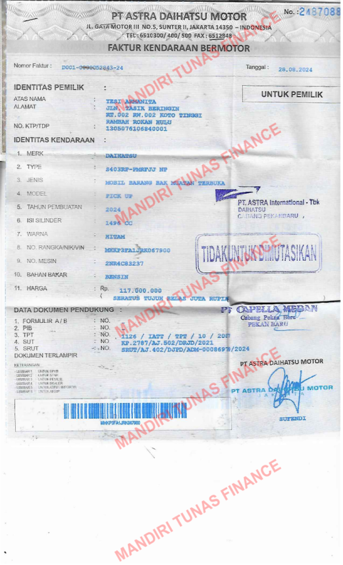 DAIHATSU  GRAN MAX  PICK-UP