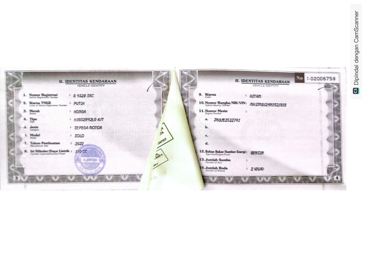 HONDA BEAT CBS FI CW