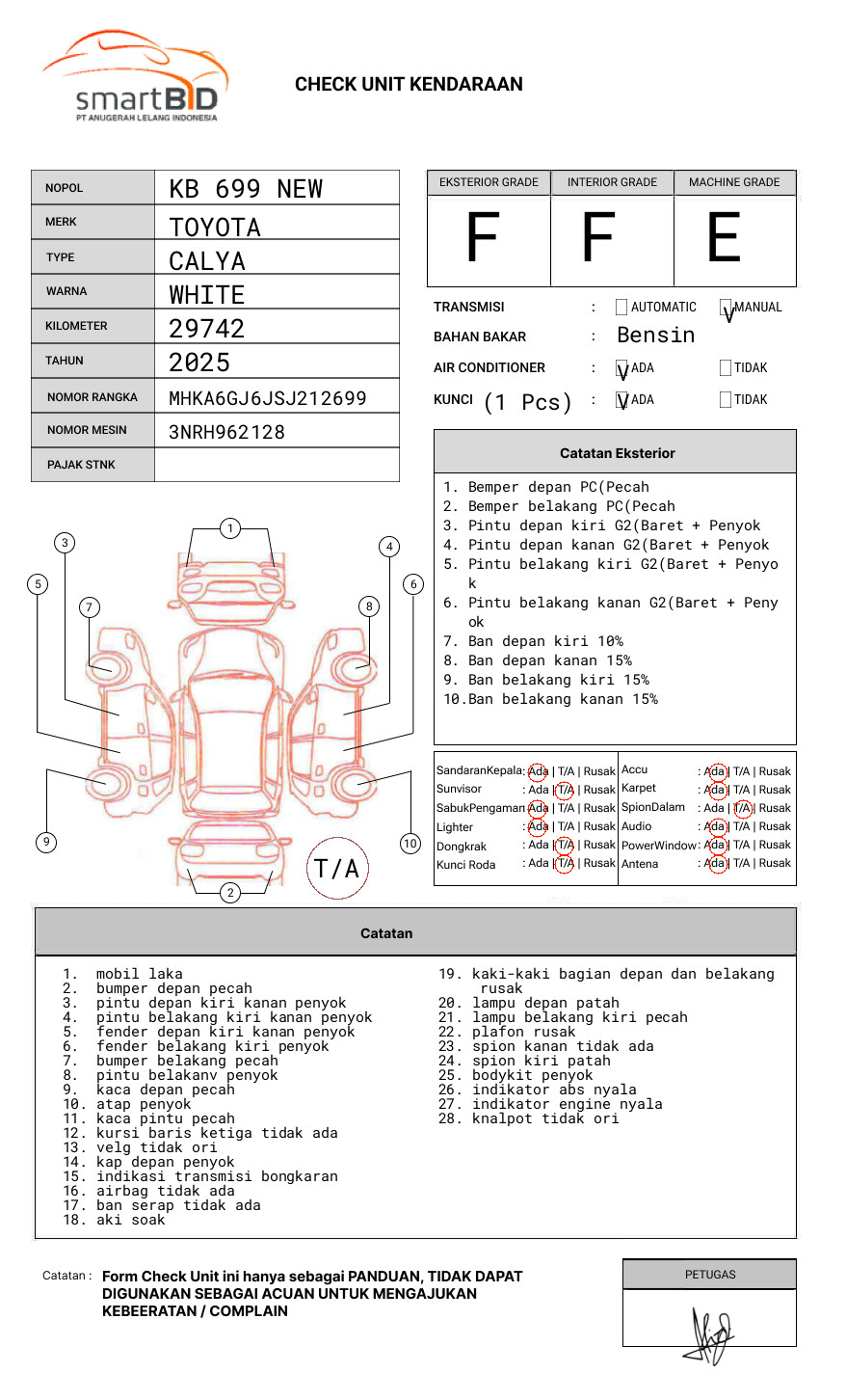 TOYOTA CALYA 1.2 G M/T