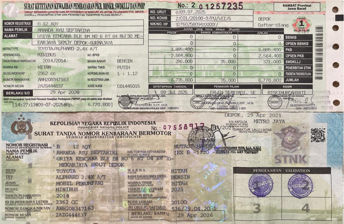 TOYOTA ALPHARD 2.4 X