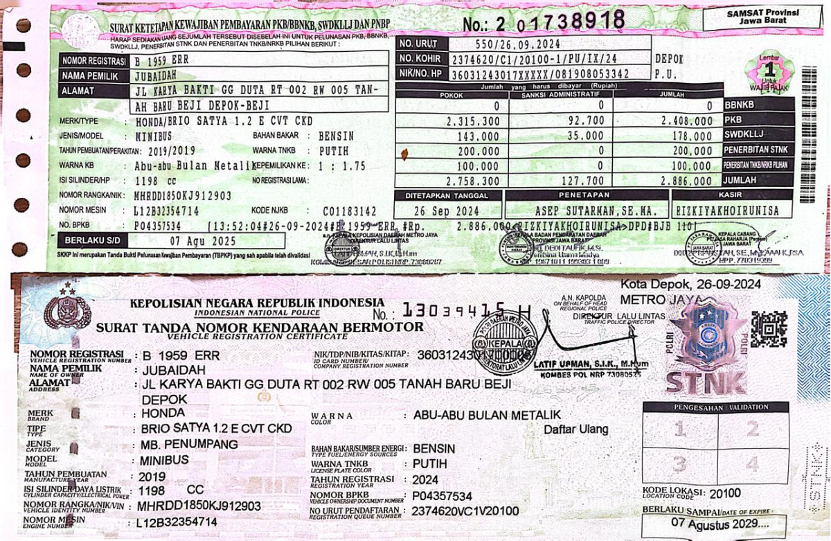 HONDA BRIO SATYA 1.2 E