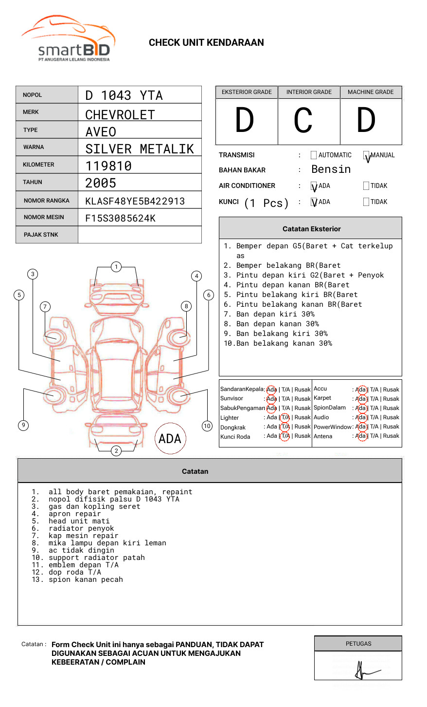 CHEVROLET AVEO 1.4 LT