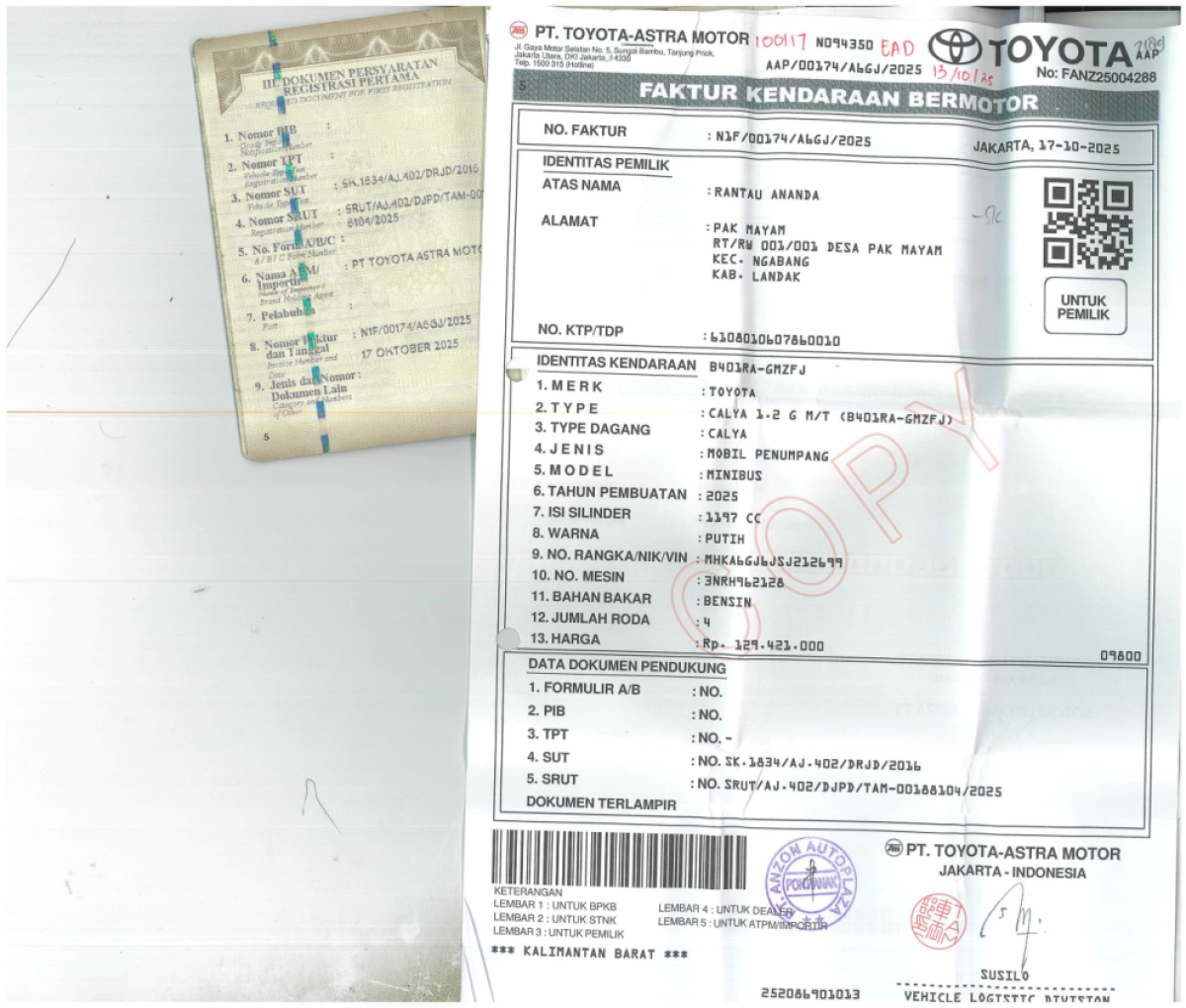 TOYOTA CALYA 1.2 G M/T