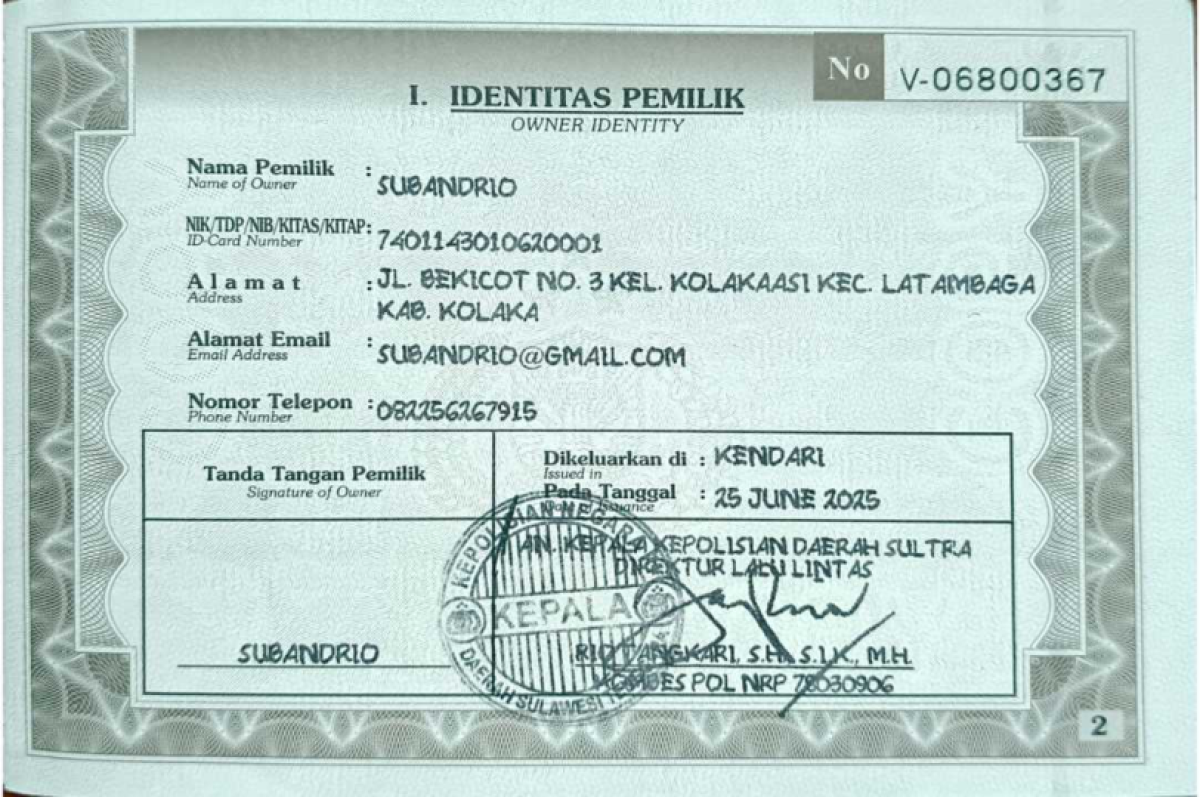 HONDA SCOOPY PRESTIGE