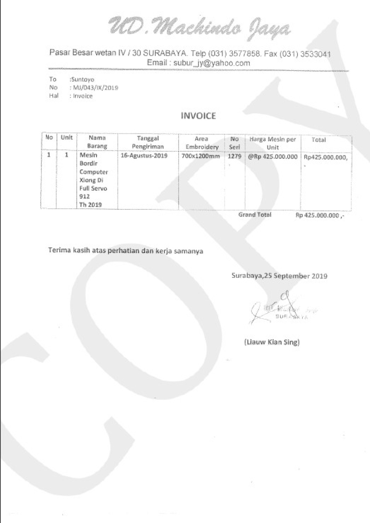 XIONG DI FULL SERVO 912