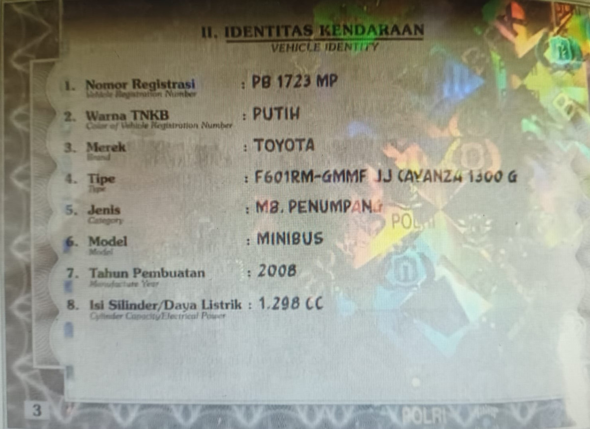 TOYOTA AVANZA  1.3 G