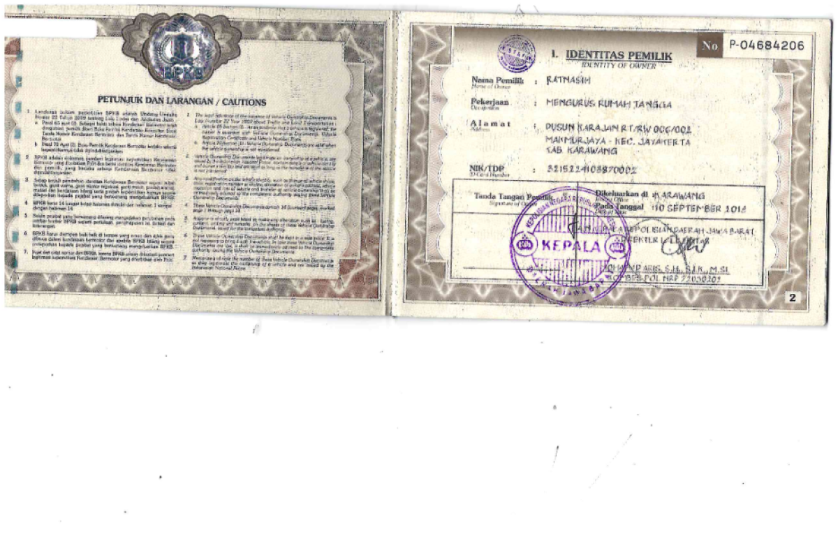 HONDA MOBILIO DD4 1.5 S