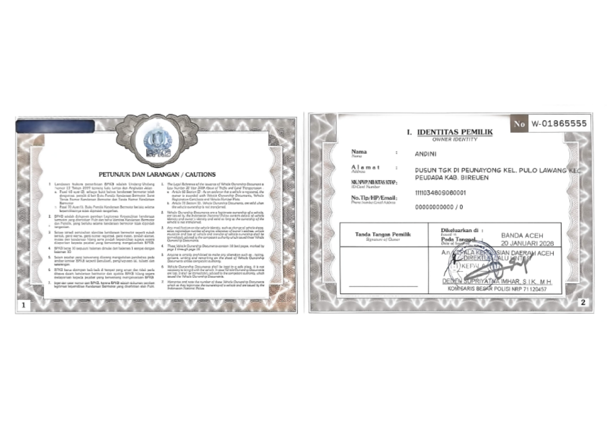 HONDA SCOOPY PRESTIGE