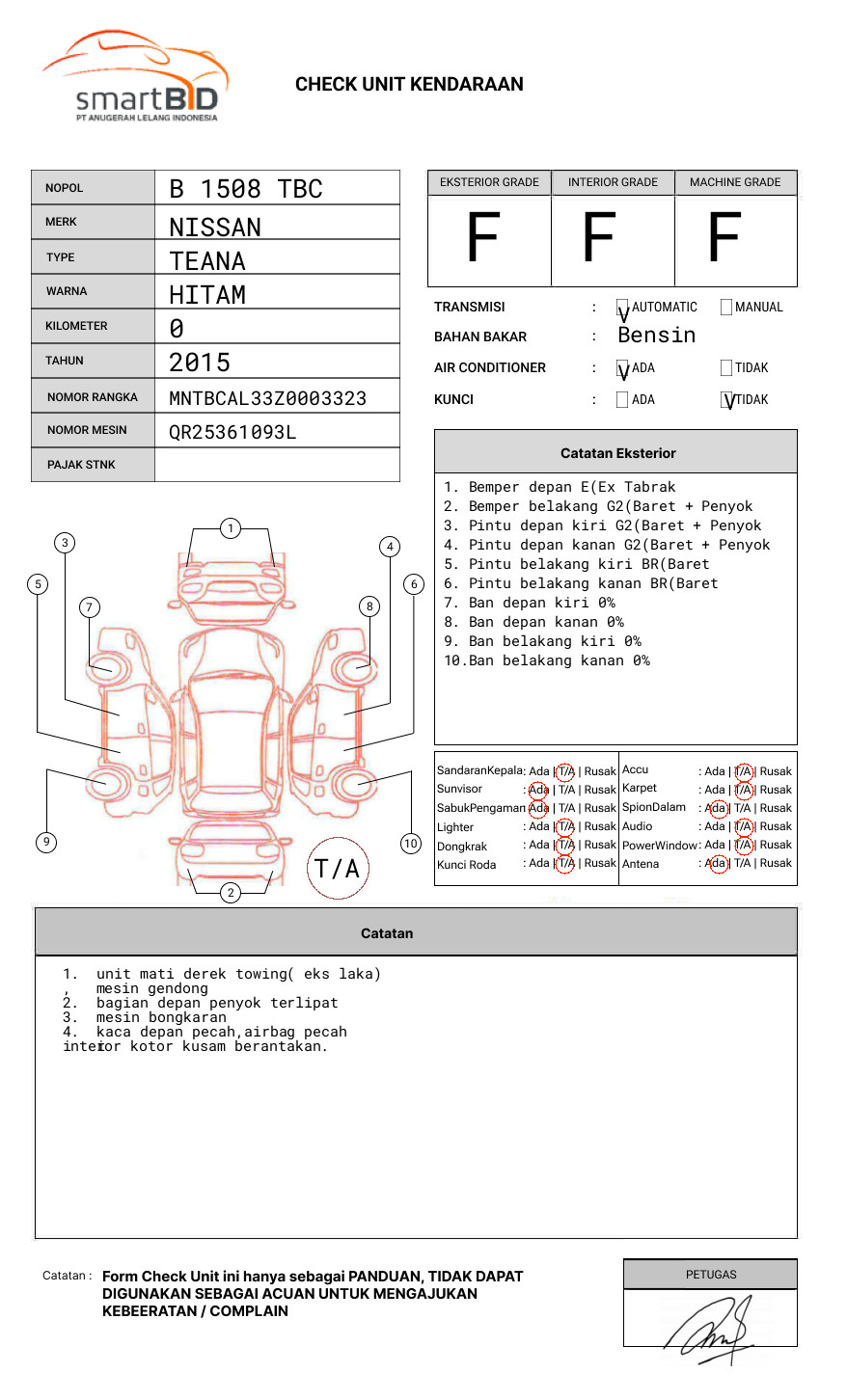 NISSAN TEANA 2.5