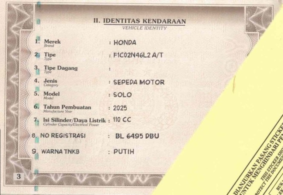 HONDA SCOOPY PRESTIGE