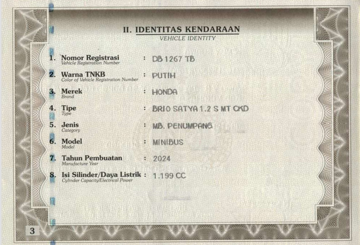 HONDA  BRIO  SATYA 1.2 S