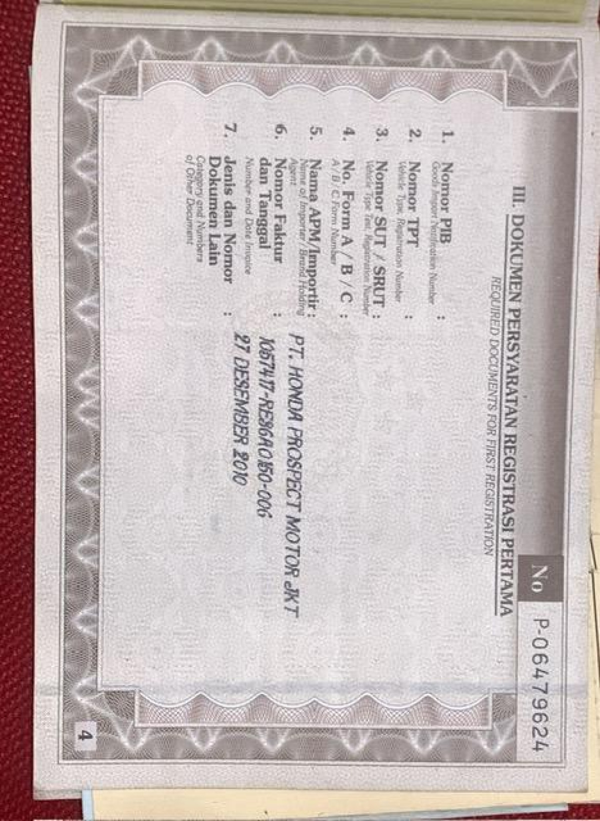 HONDA CR-V RE1 2WD 2.4 A/T