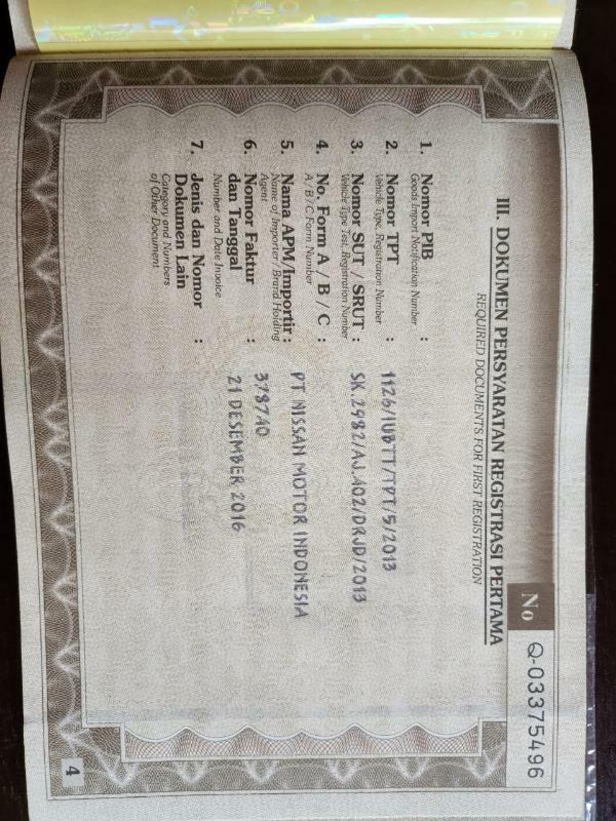 NISSAN GRAND LIVINA XV