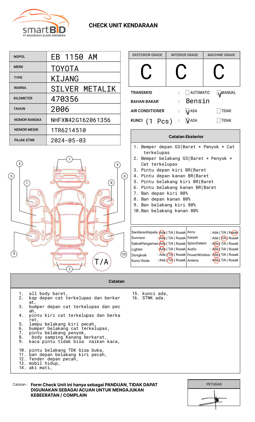 TOYOTA KIJANG INNOVA G