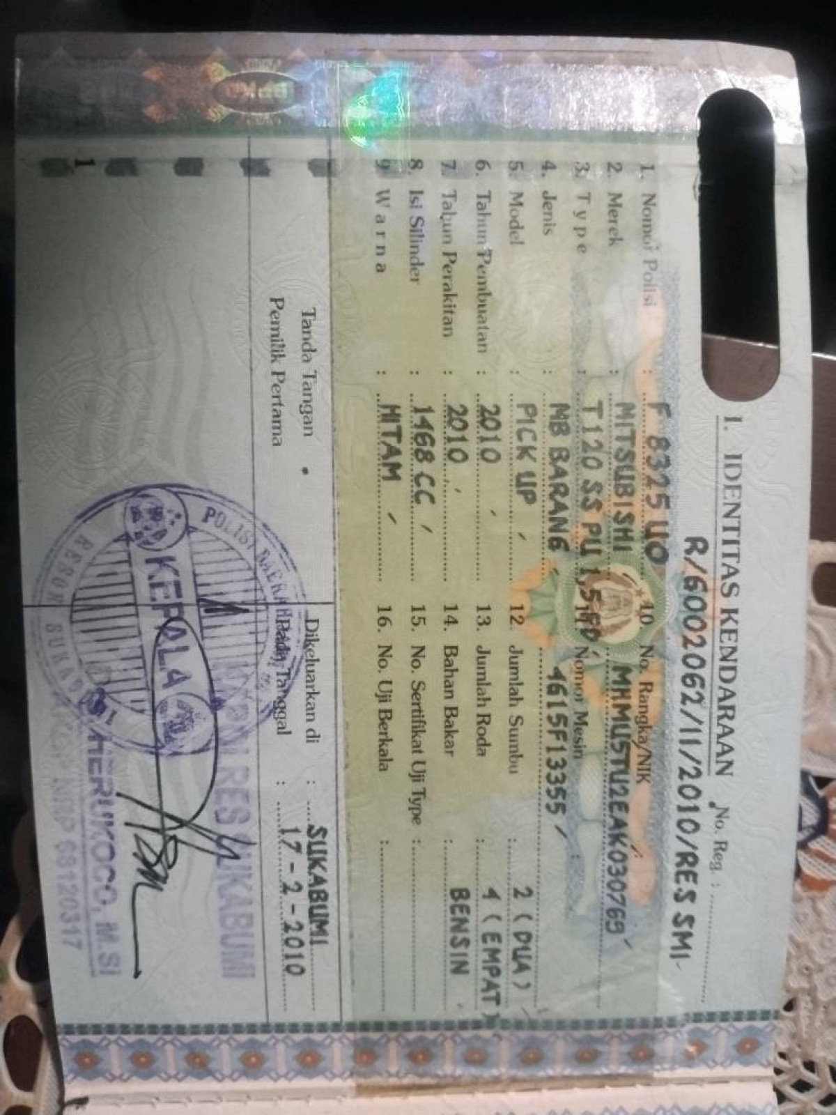 MITSUBISHI  COLT  T 120 SS 1.5 PU