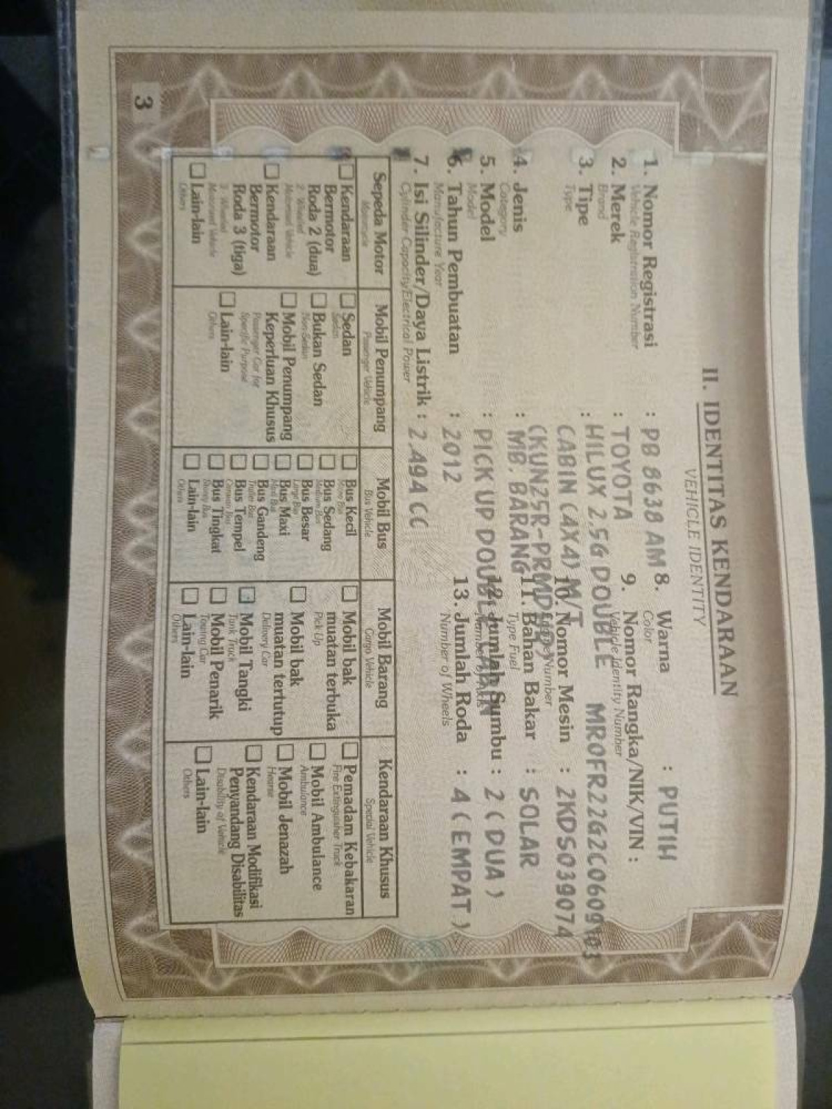 TOYOTA HILUX 2.5 G DC 4X4