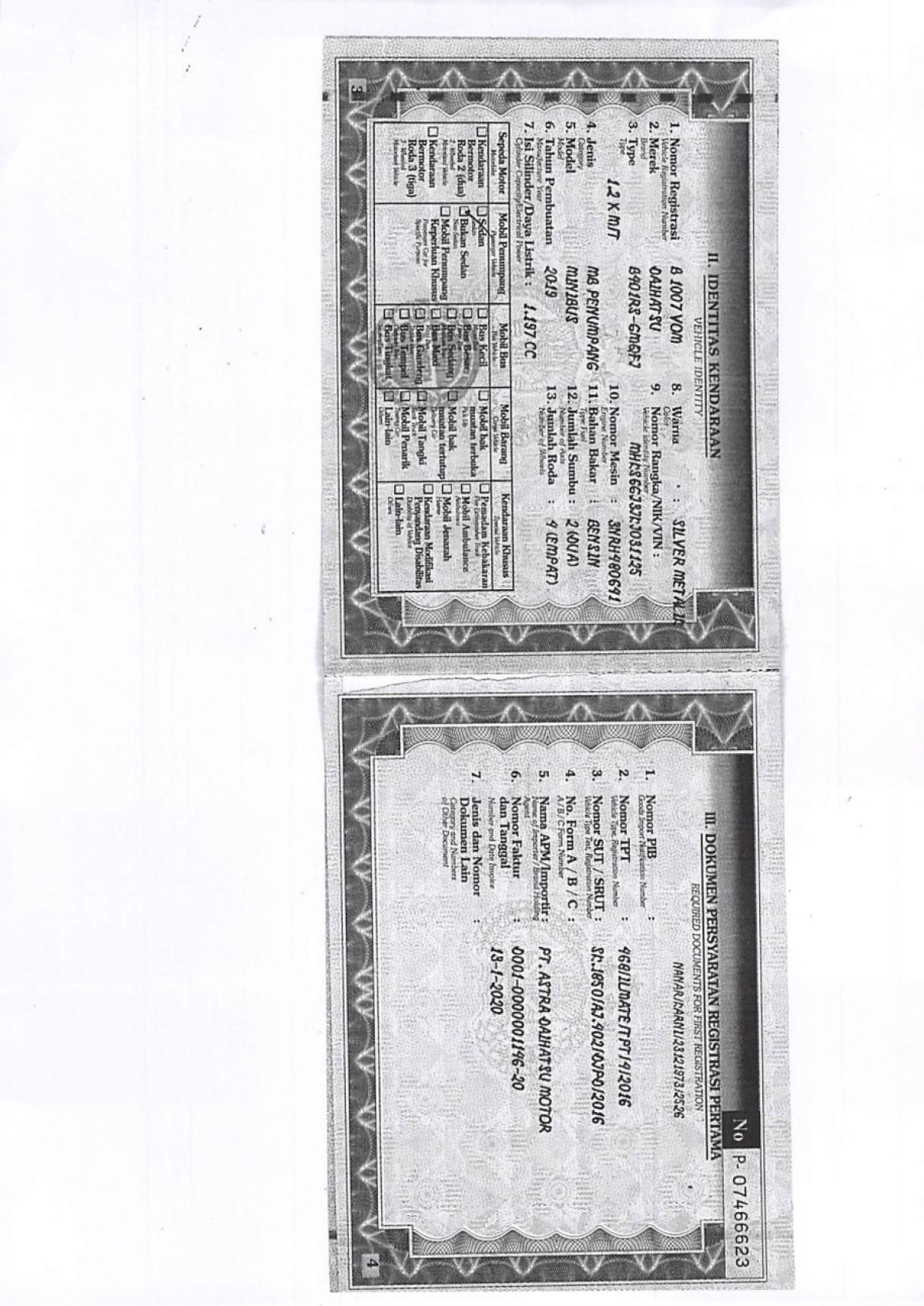 DAIHATSU  SIGRA  1.2 X