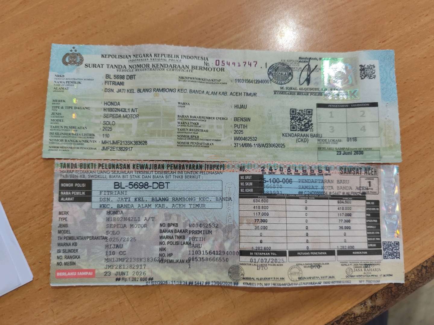 HONDA NEW BEAT SPORTY DELUXE