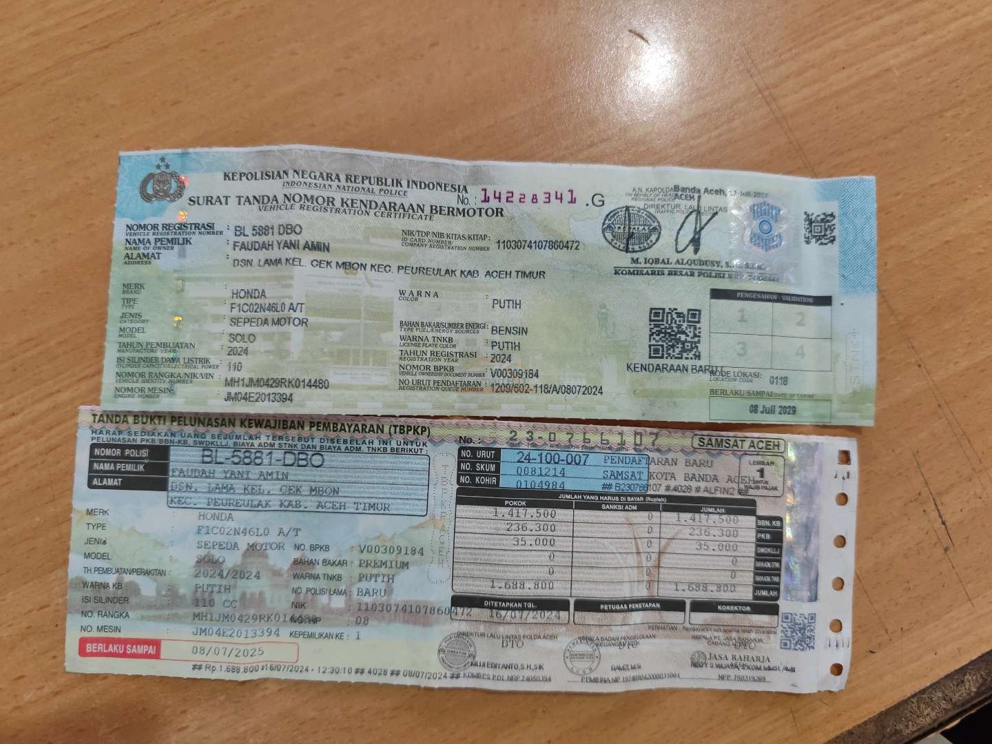 HONDA SCOOPY PRESTIGE