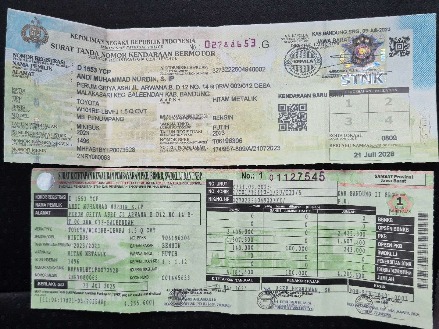 TOYOTA VELOZ 1.5 Q CVT
