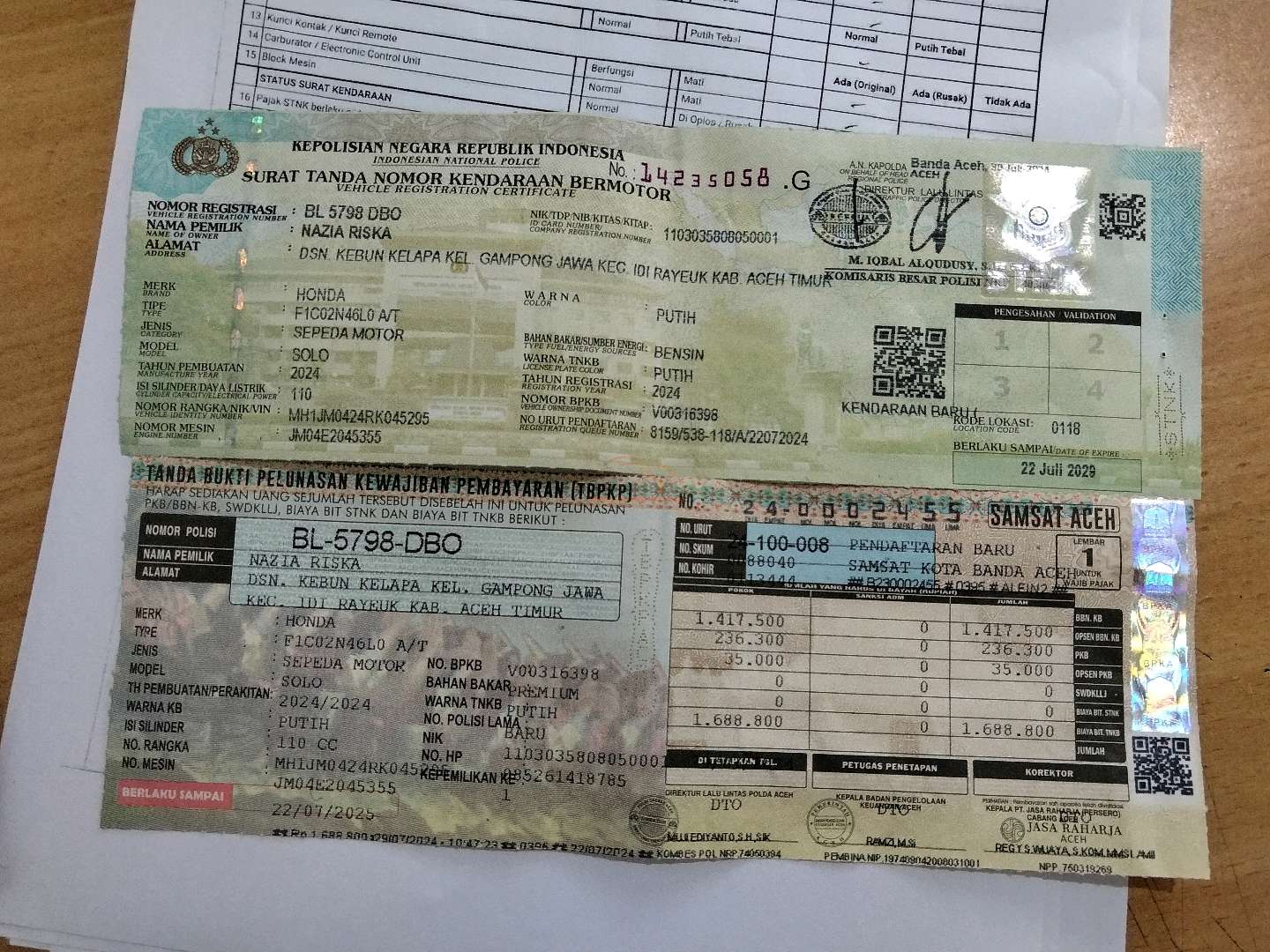 HONDA SCOOPY PRESTIGE