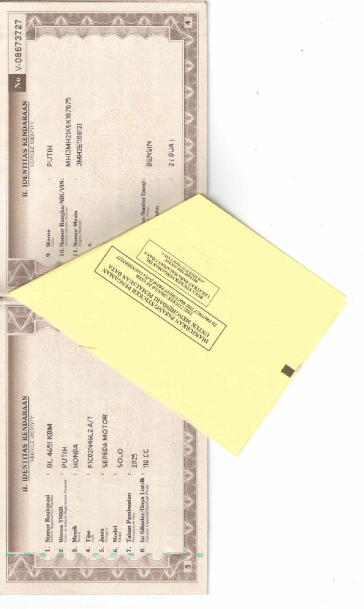 HONDA SCOOPY PRESTIGE