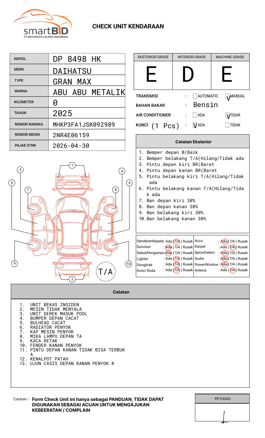 DAIHATSU  GRAN MAX  PICK-UP