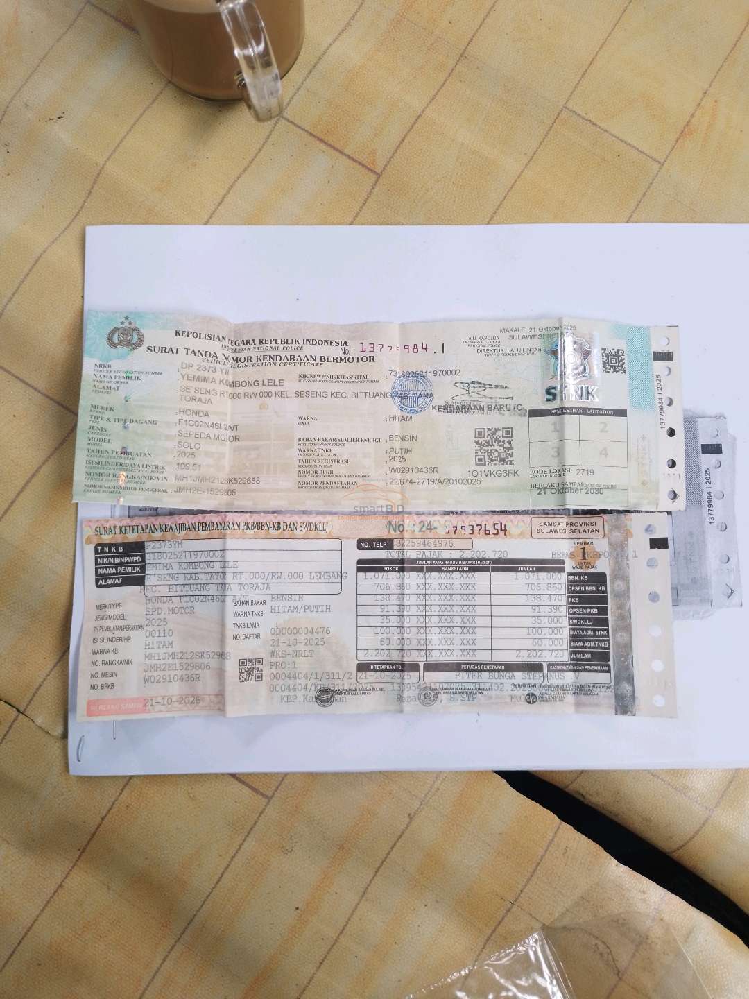 HONDA SCOOPY PRESTIGE