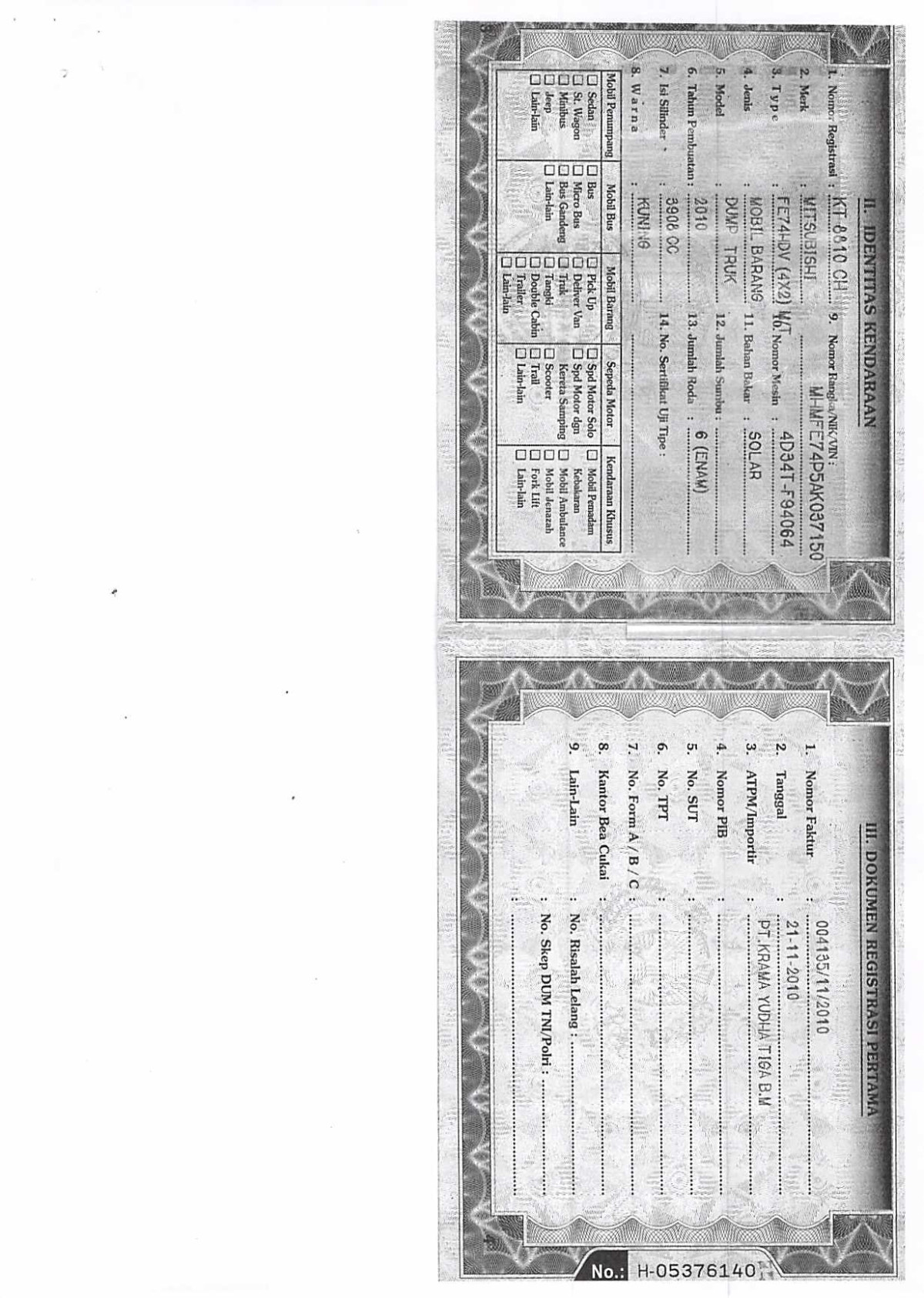 MITSUBISHI  FE  74 HDV