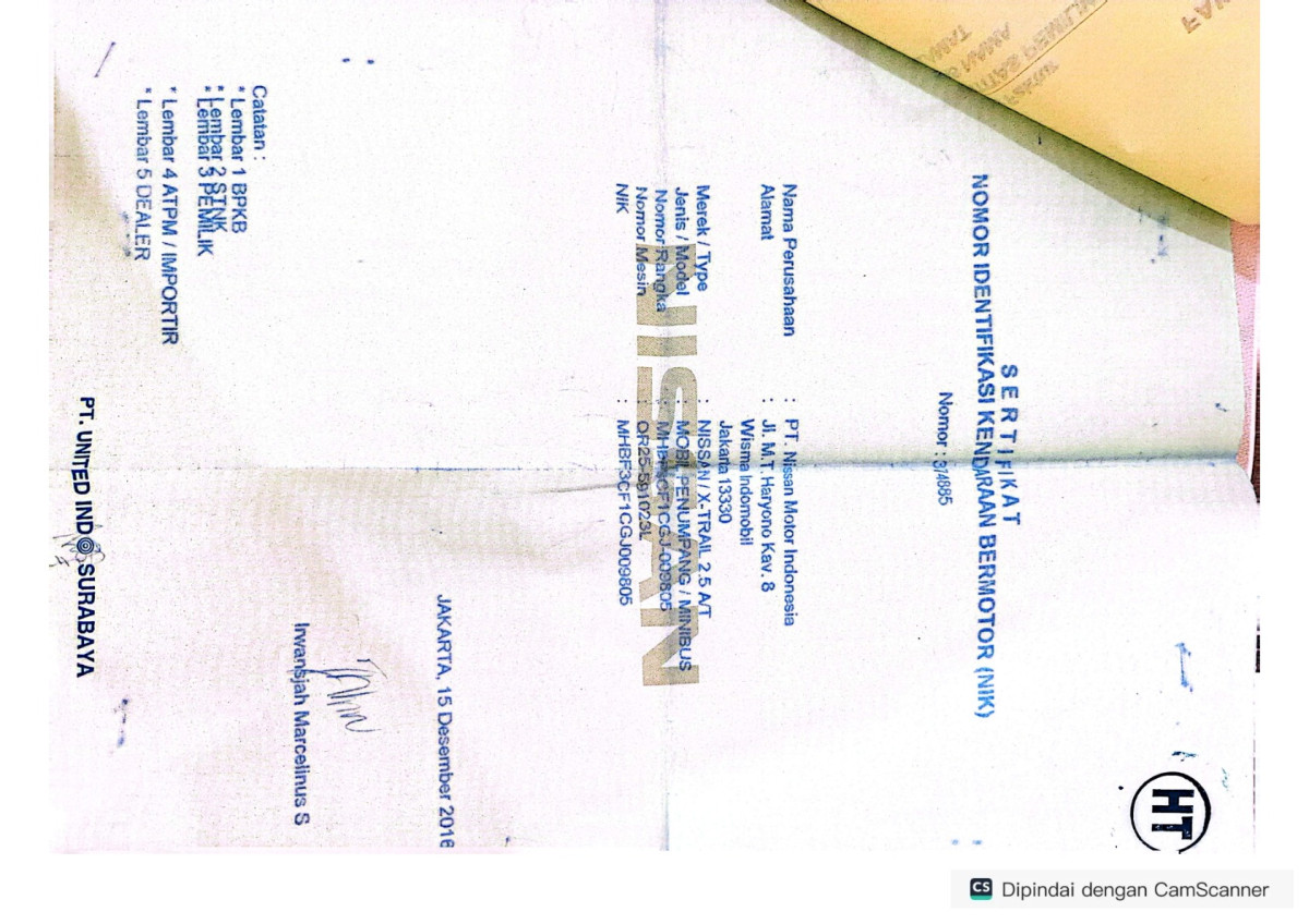 NISSAN  X TRAIL  2.5