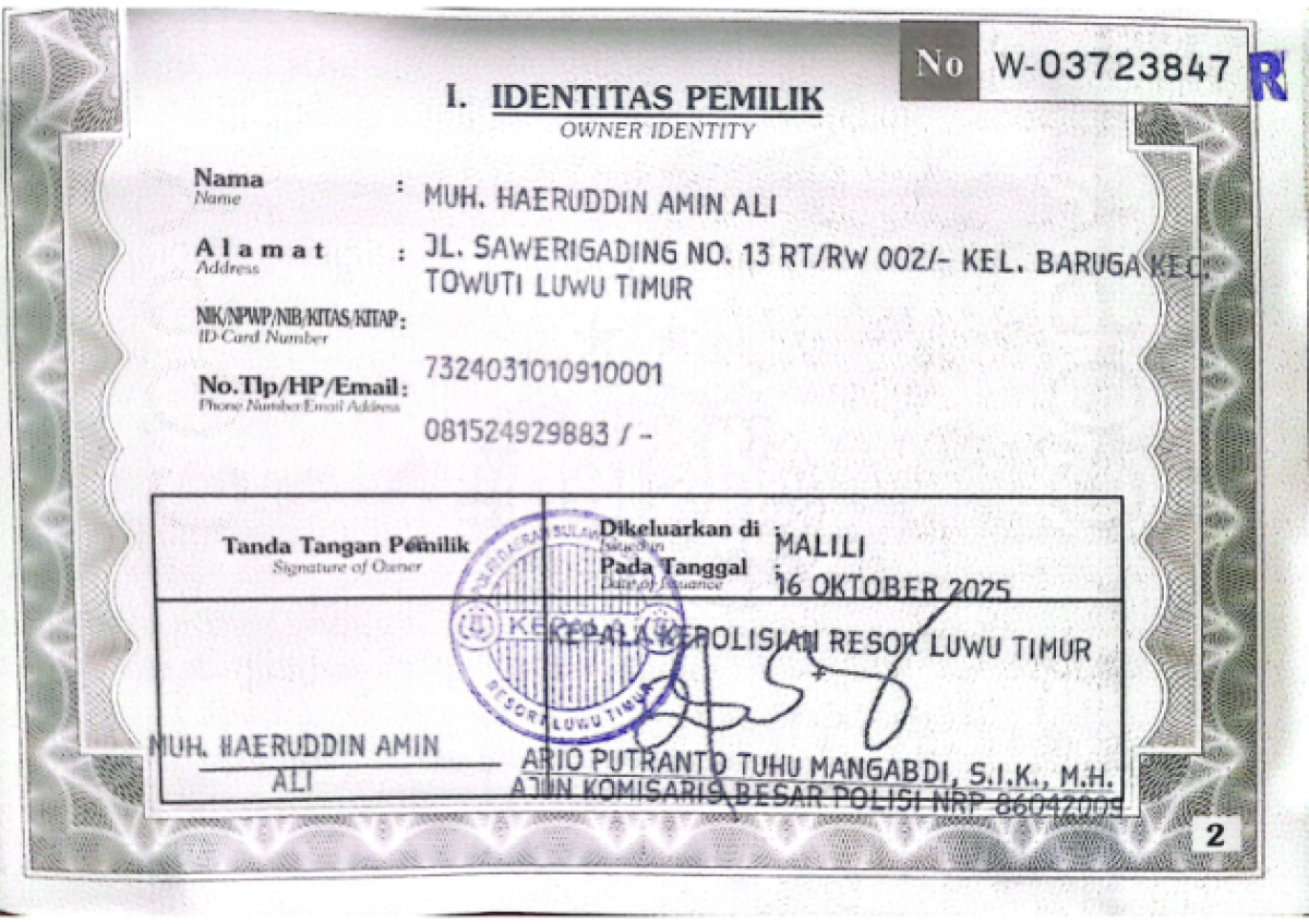 HONDA SCOOPY PRESTIGE