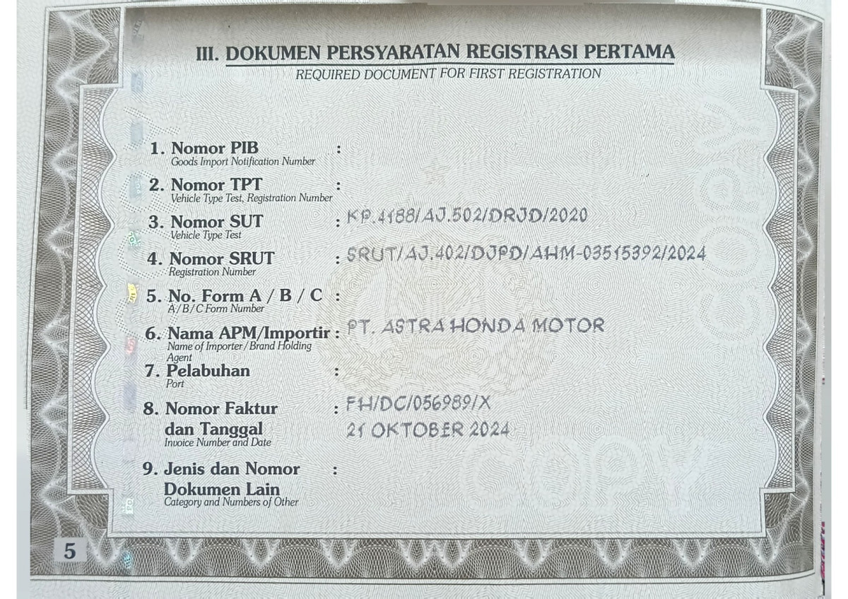 HONDA SCOOPY PRESTIGE