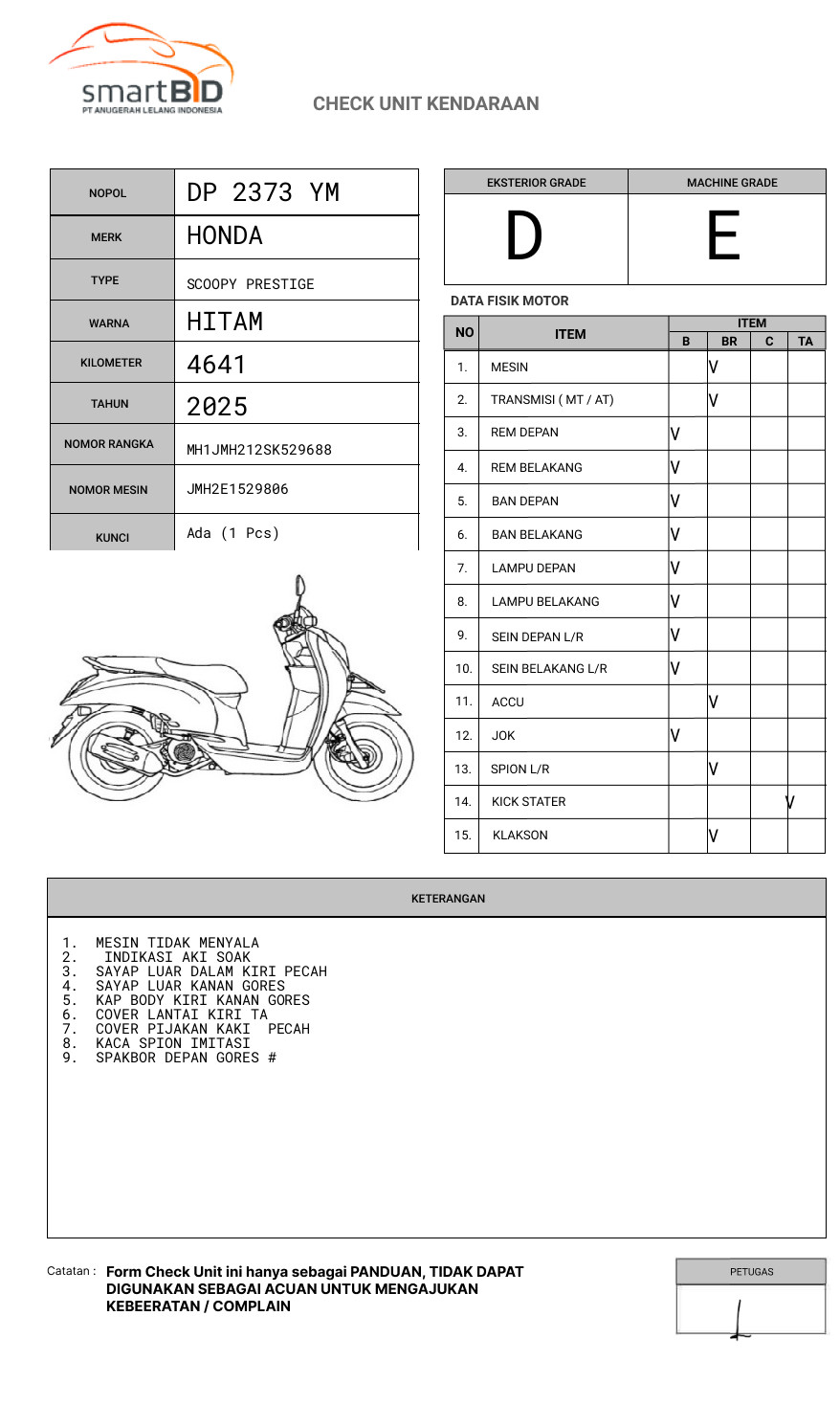 HONDA SCOOPY PRESTIGE