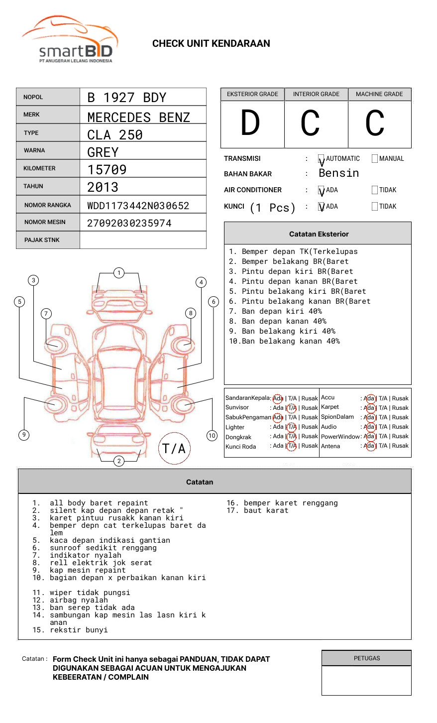 MERCEDES BENZ  CLA 250