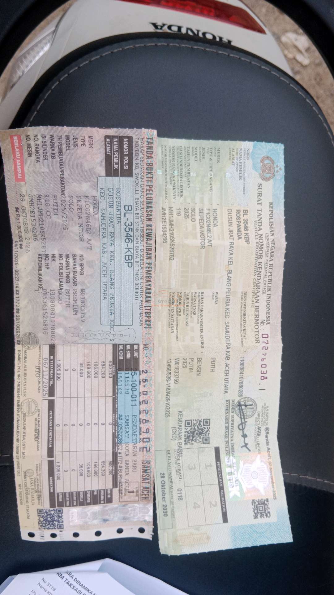 HONDA SCOOPY PRESTIGE